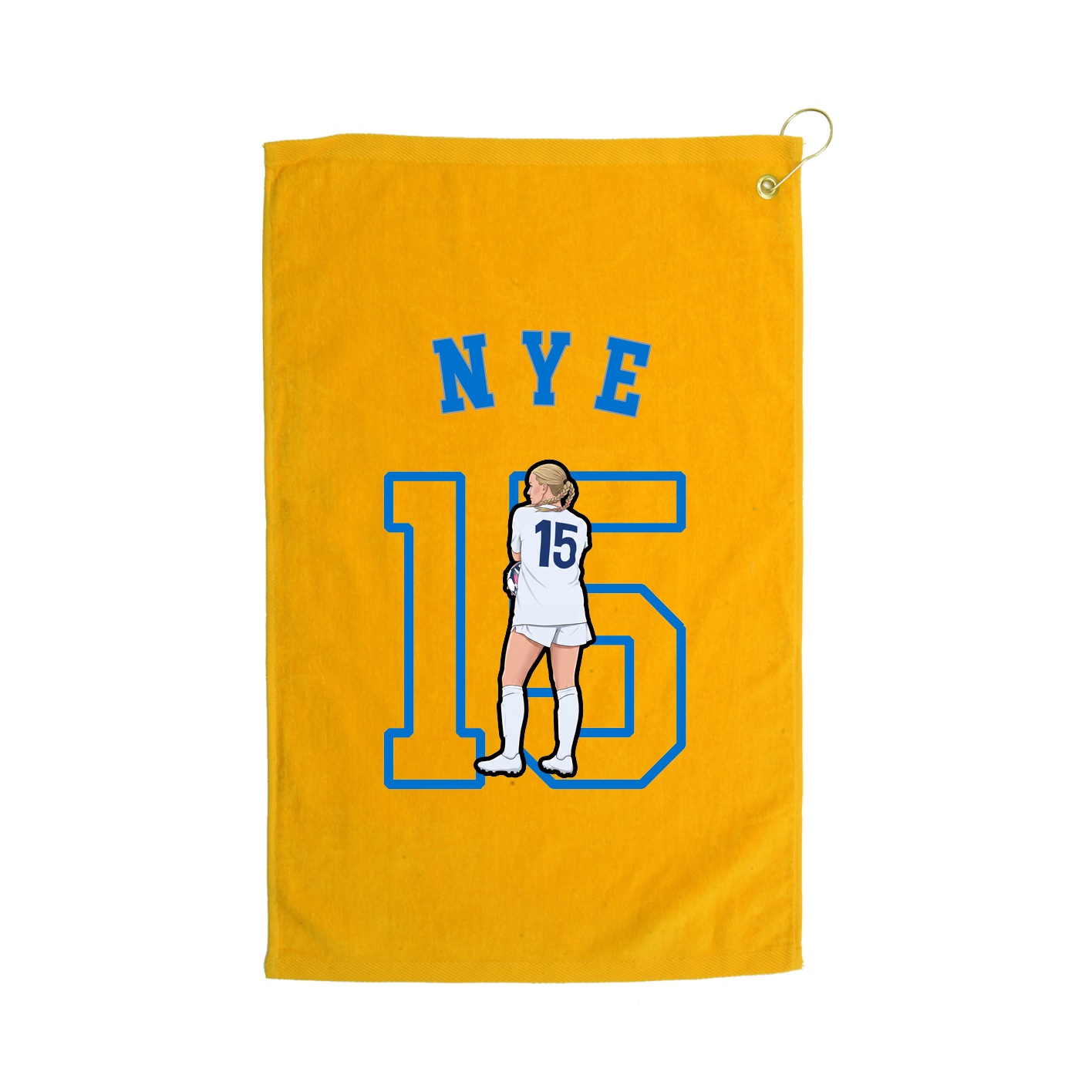 Golf Towel — Shirsey Arch in Gold