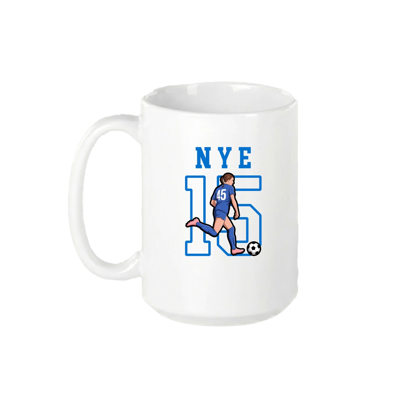 15oz Coffee Mug — Shirsey in White
