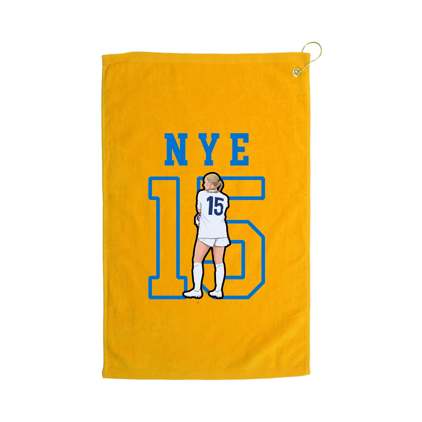 Golf Towel — Shirsey in Gold