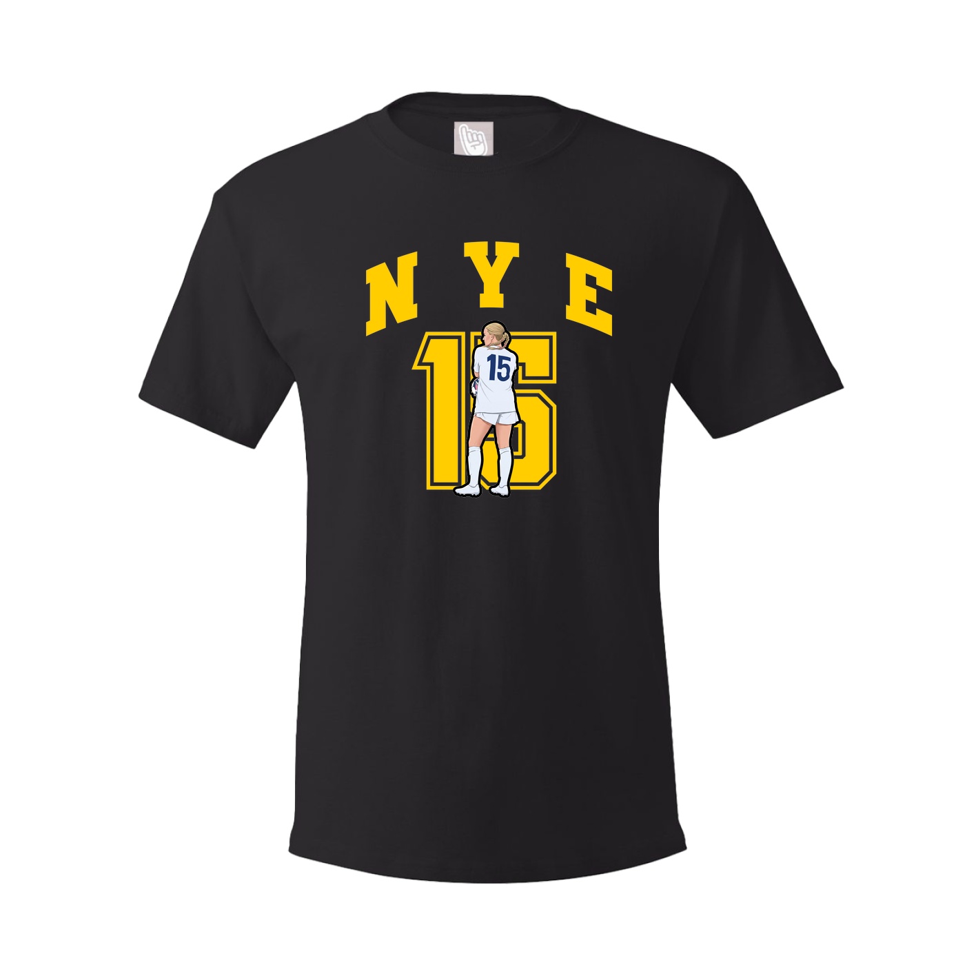 Youth Tee — Number in Black
