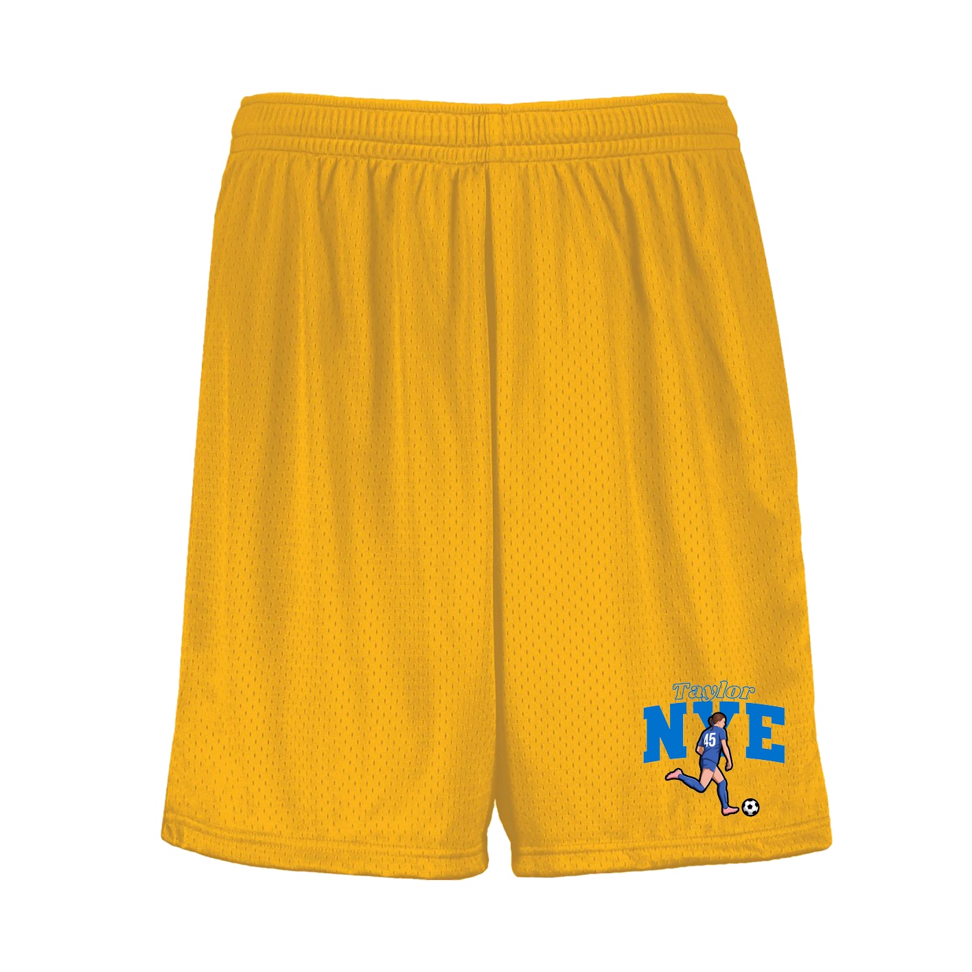 Shorts — Name Arch in Gold