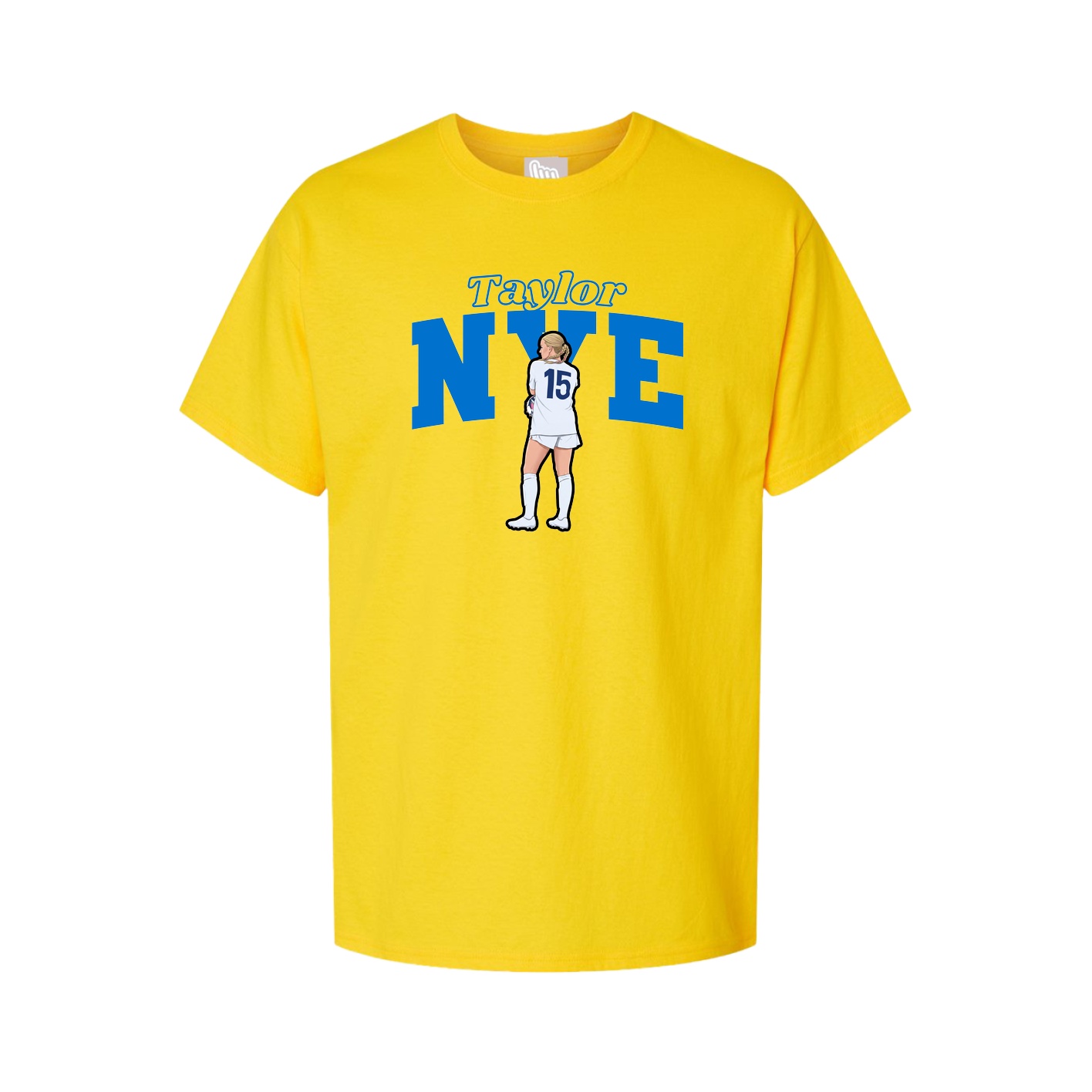 Tee — Name Arch in Gold