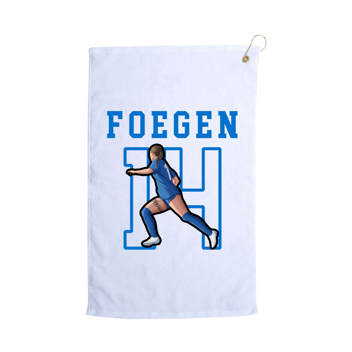 Golf Towel — Shirsey in White