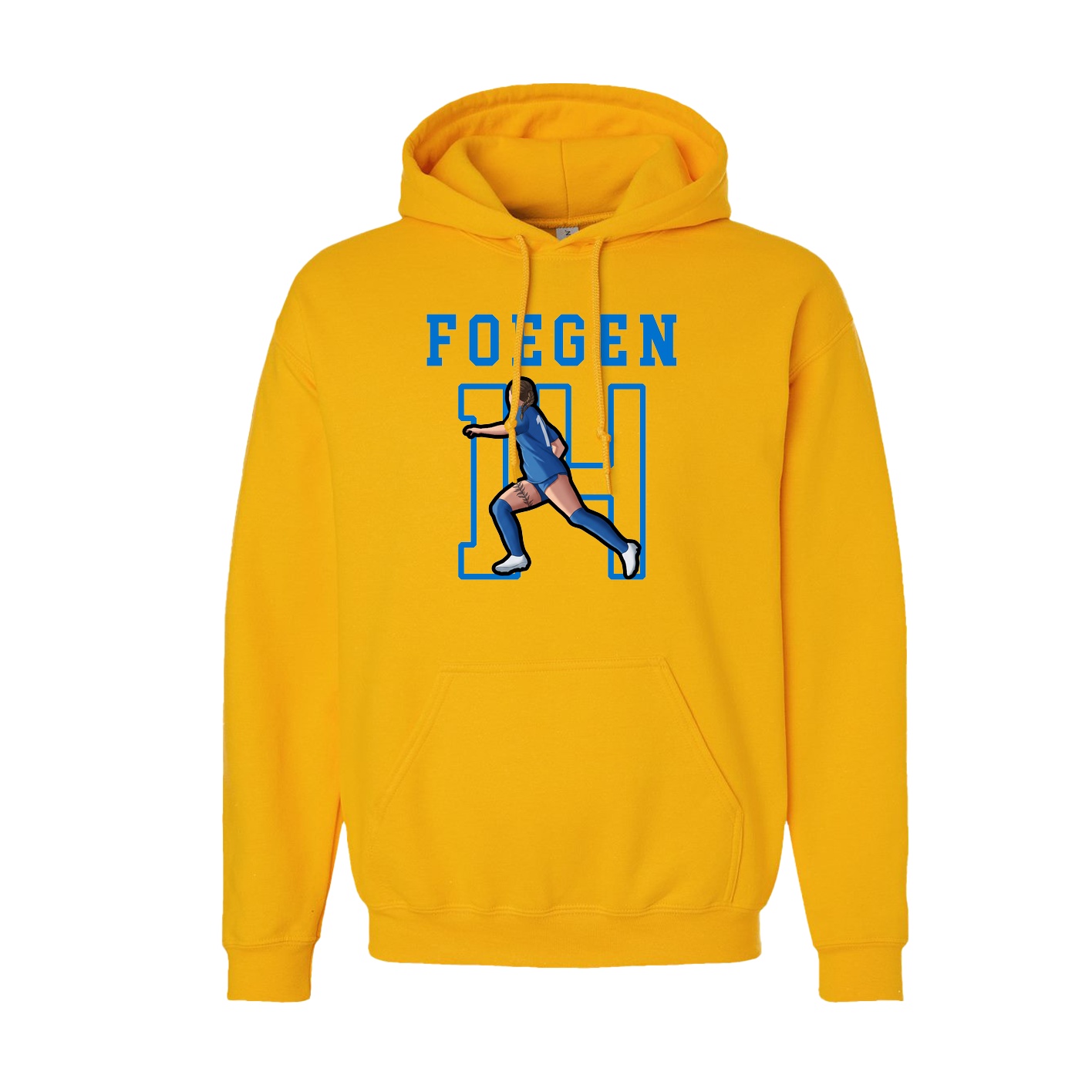 Hoodie — Shirsey in Gold
