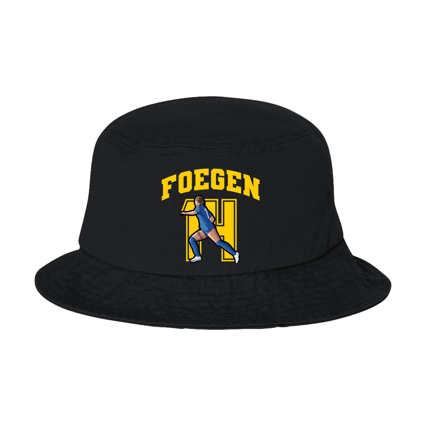 Bucket Cap — Number in Black