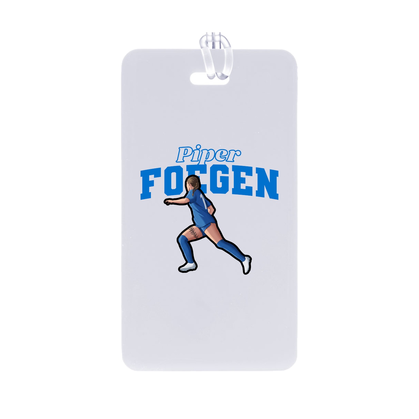 Bag Tag — Name Arch in Classic