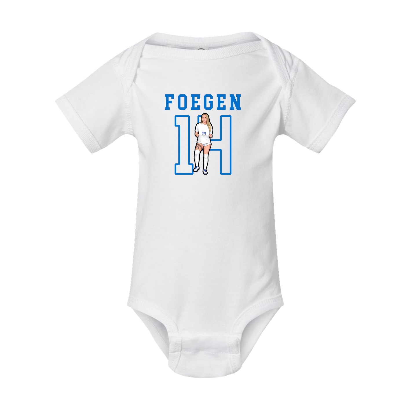 Baby Onesie — Shirsey in White