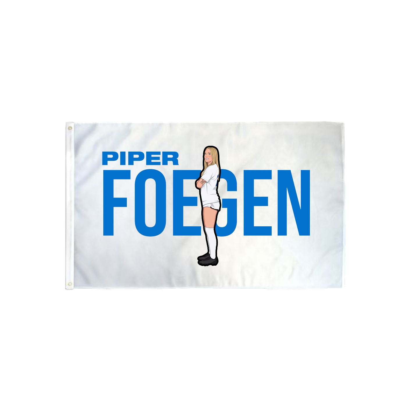 3x5 Flag — Player Name in Classic