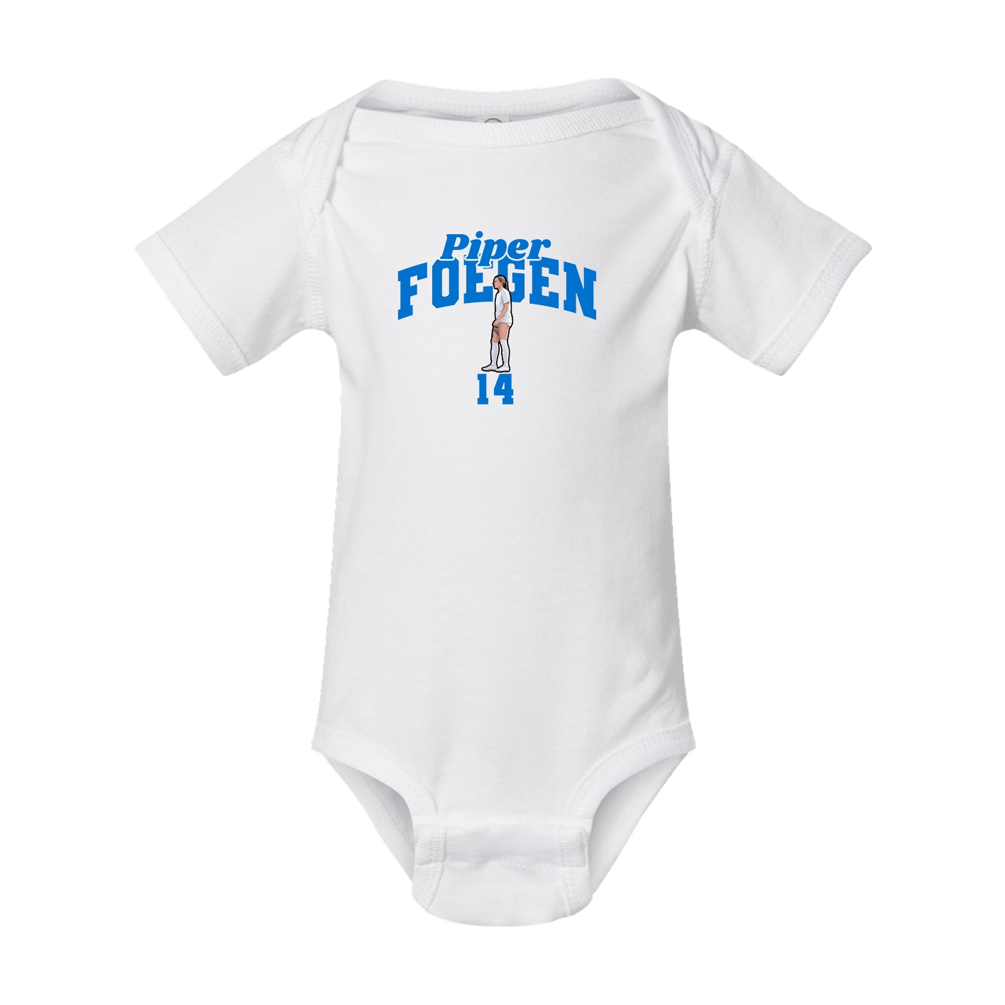 Baby Onesie — Signature Arch in White