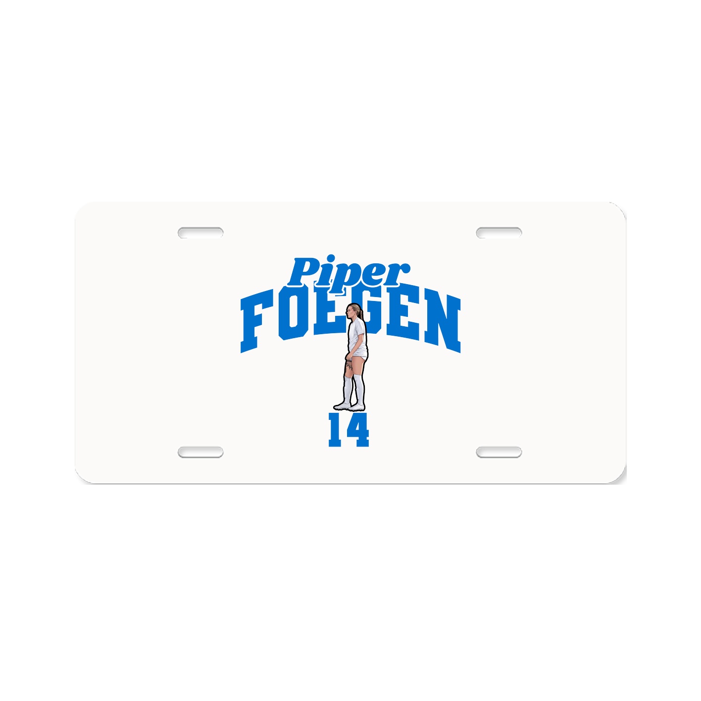 License Plate — Signature Arch in Classic