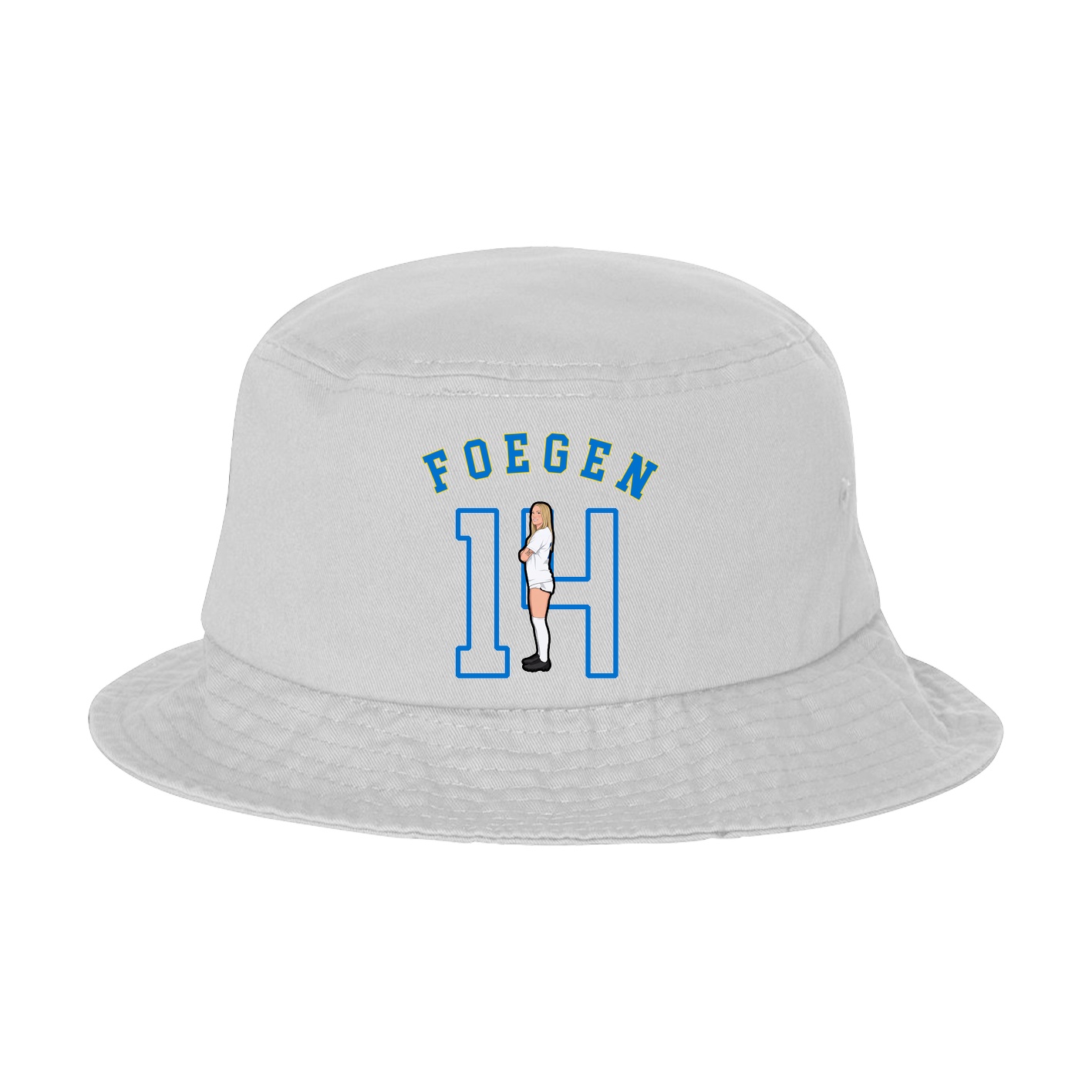 Bucket Cap — Shirsey Arch in White