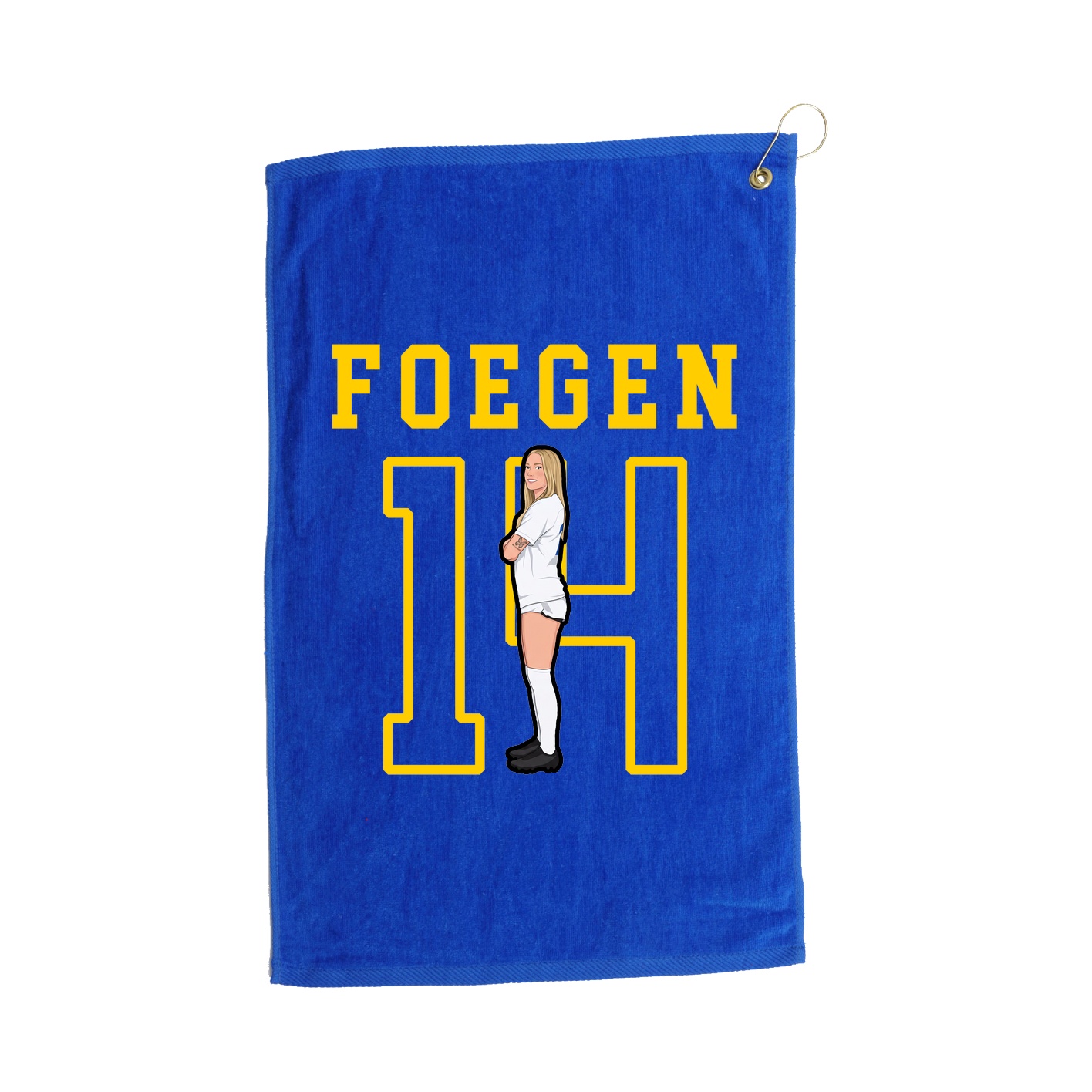 Golf Towel — Shirsey in Royal