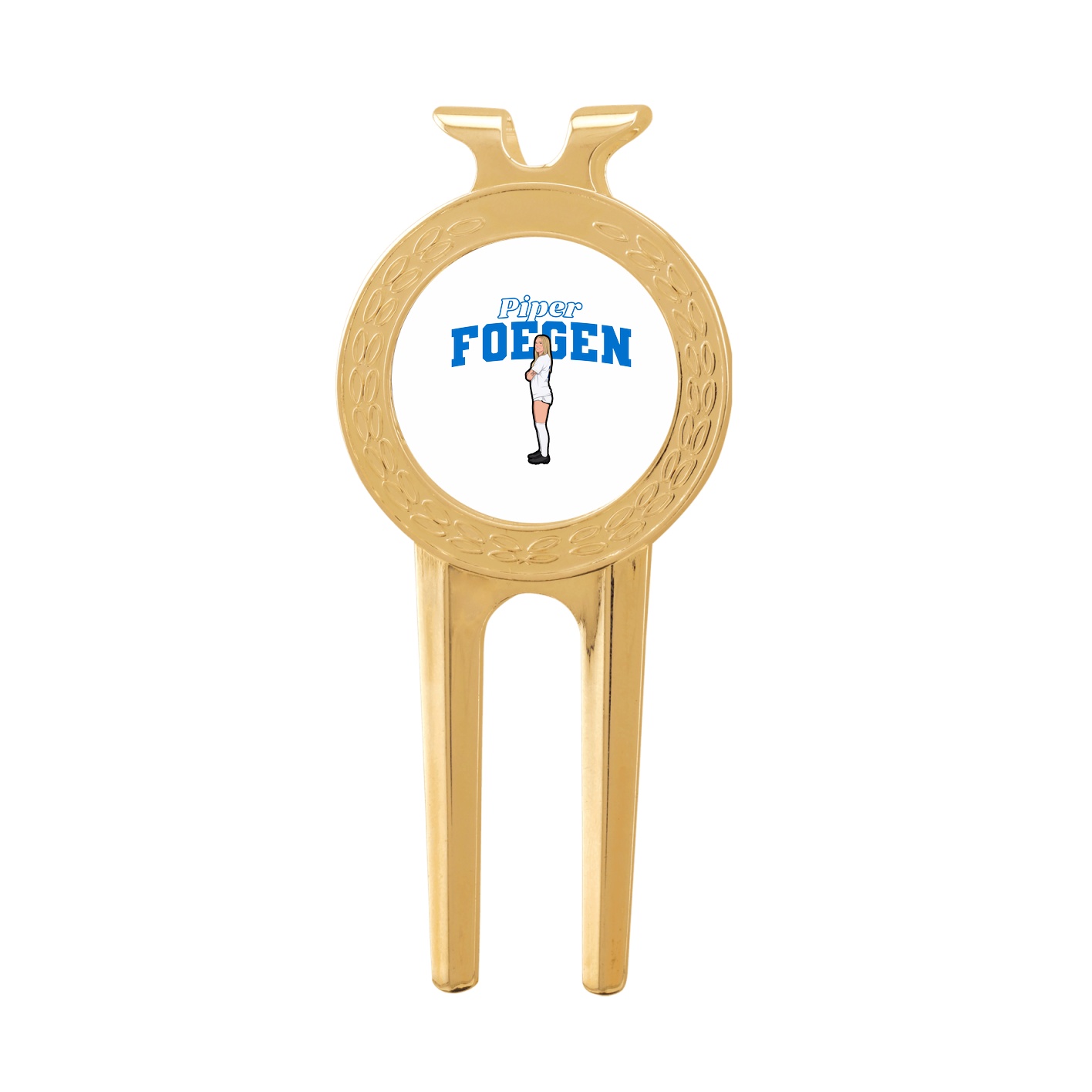 Divot Tool with Ball Marker — Name Arch in Classic