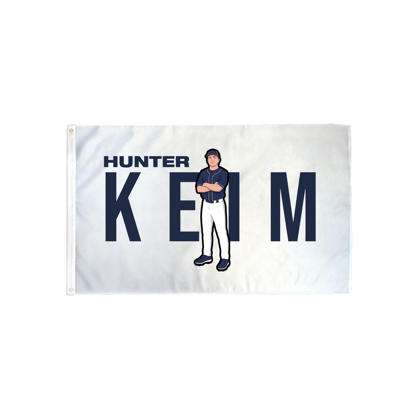 3x5 Flag — Player Name in Classic