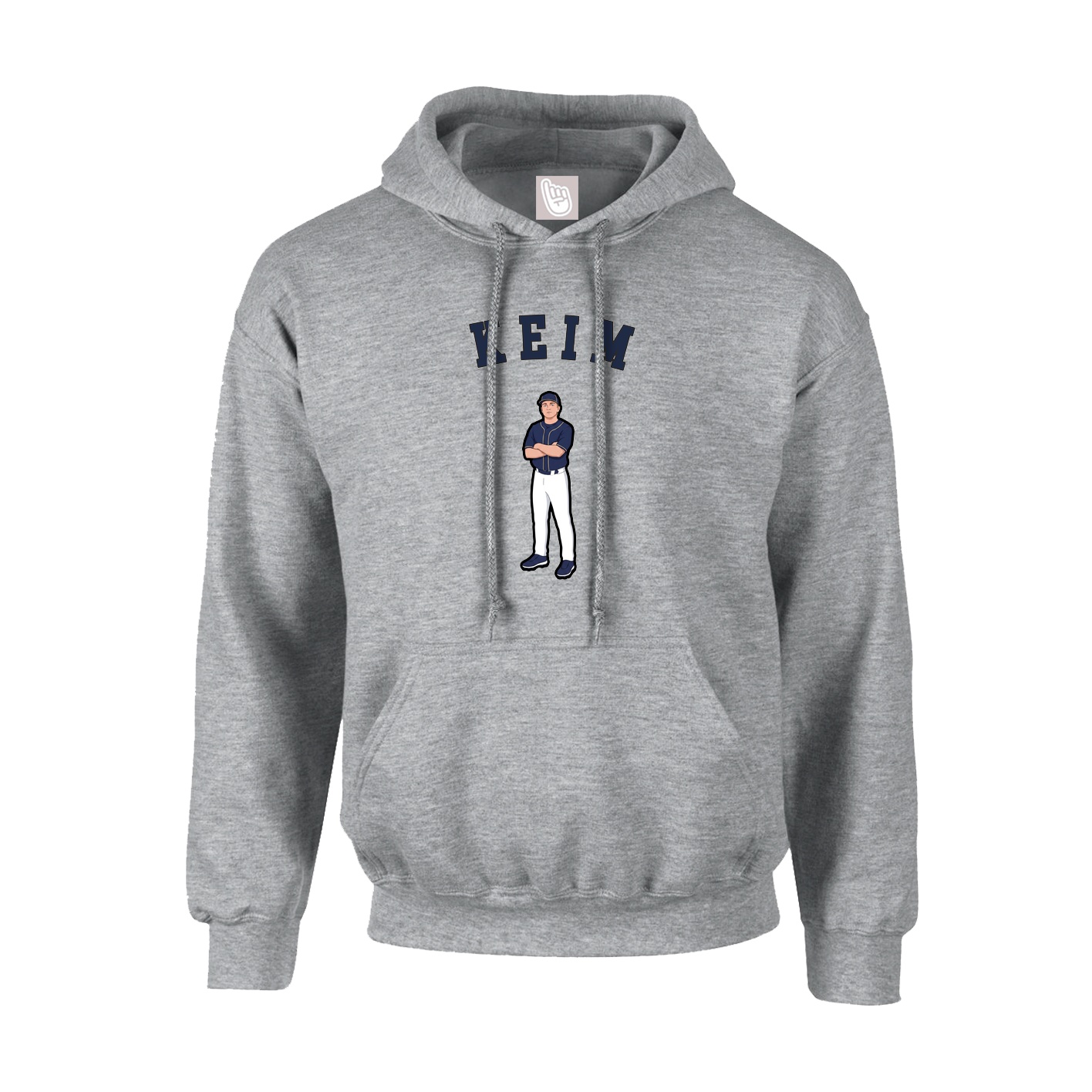 Hoodie — Shirsey Arch in Grey