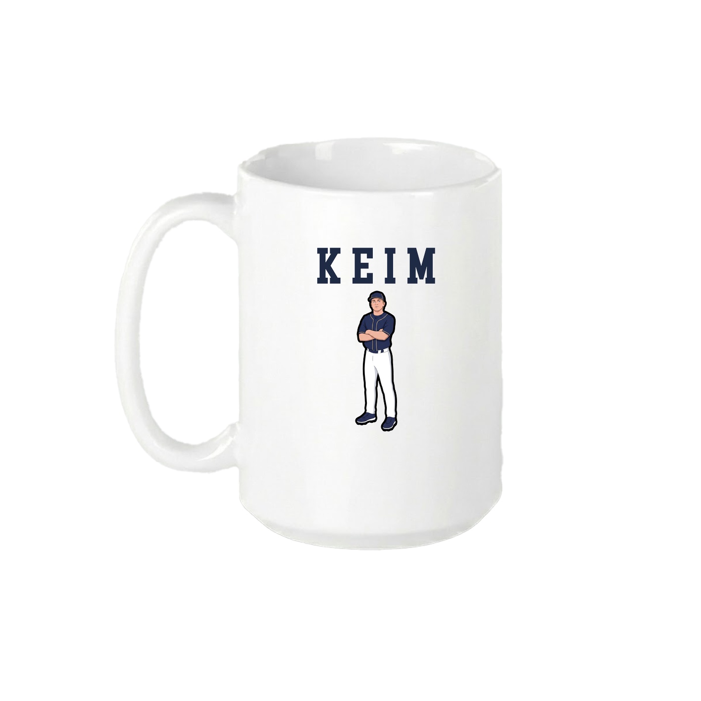 15oz Coffee Mug — Shirsey in White