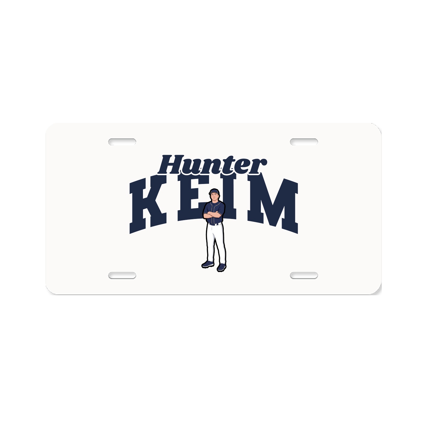 License Plate — Signature Arch in Classic