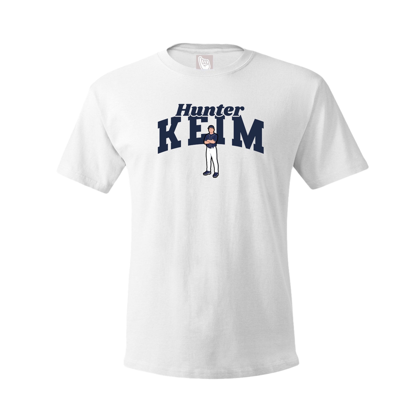 Youth Tee — Signature Arch in White
