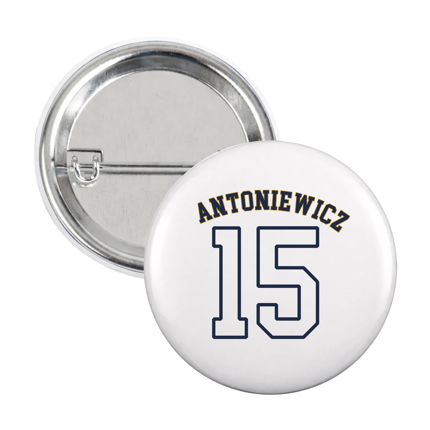 Game Day Button — Shirsey Arch in White