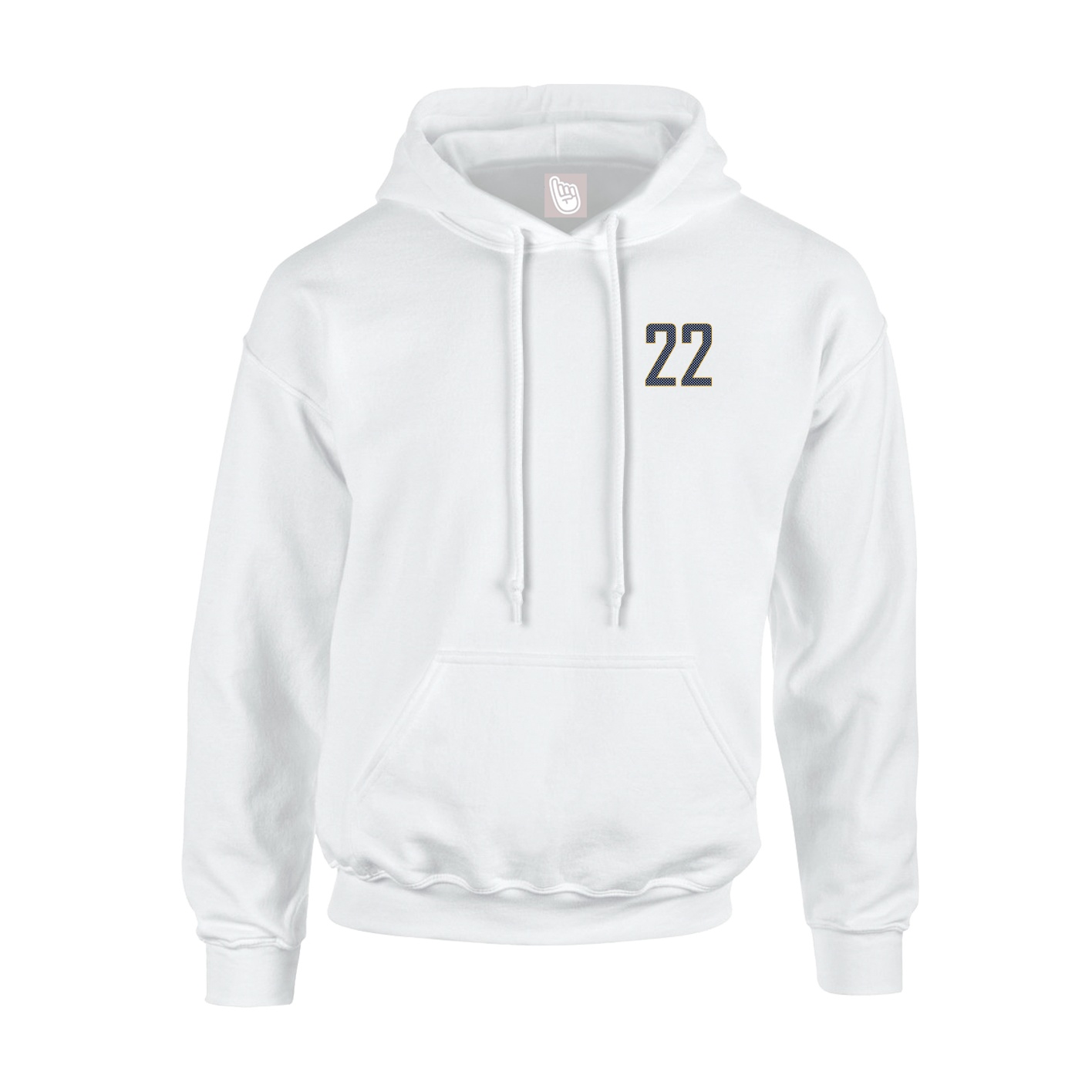 Youth Hoodie — Front Shirsy in White