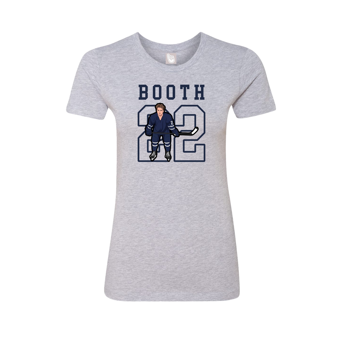Fitted Women's Tee — Shirsey in Grey