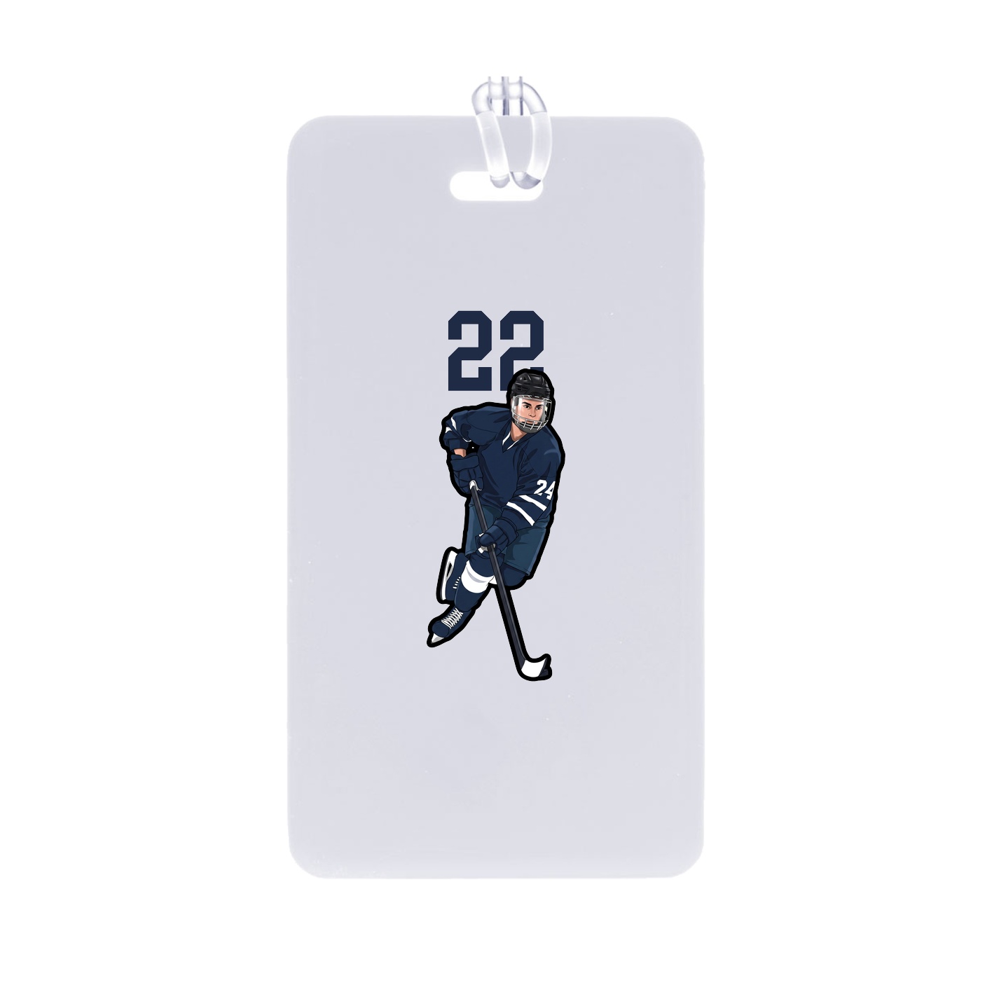 Bag Tag — Number Top in Classic