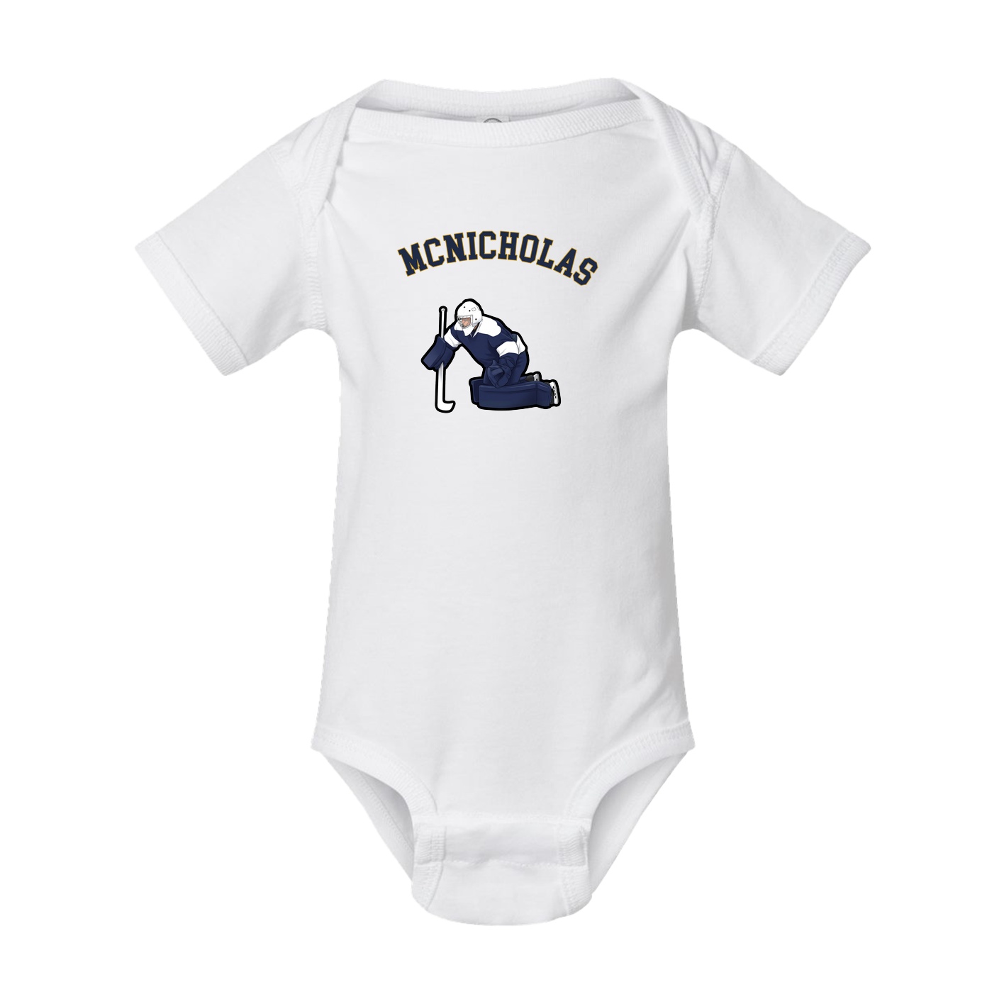 Baby Onesie — Shirsey Arch in White