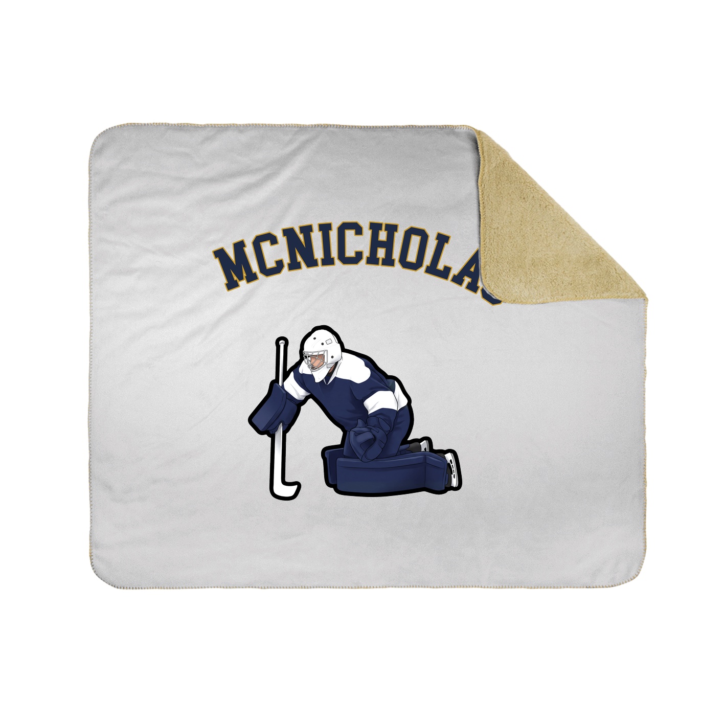 Throw Blanket — Shirsey Arch in White