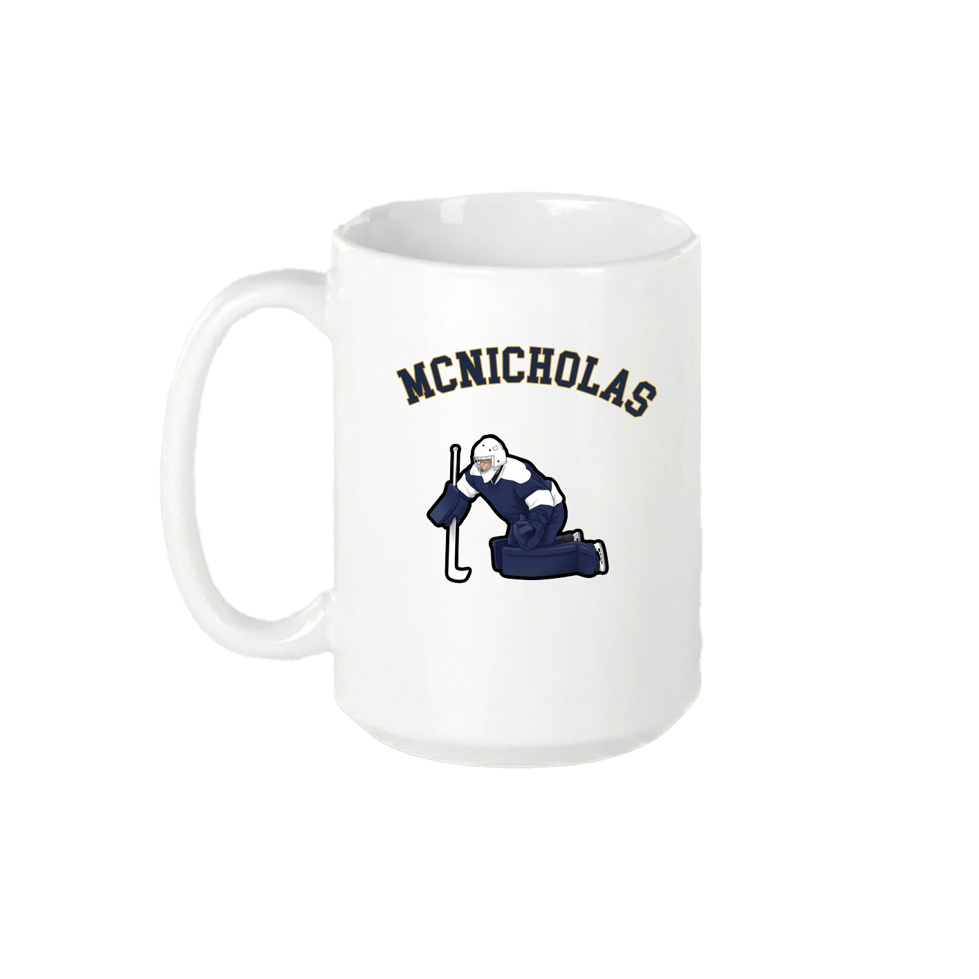 15oz Coffee Mug — Shirsey Arch in White