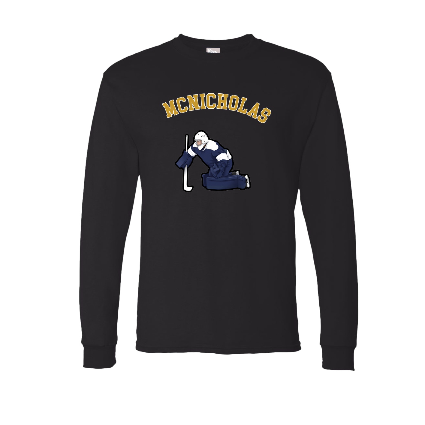 Long Sleeve Tee — Shirsey Arch in Black