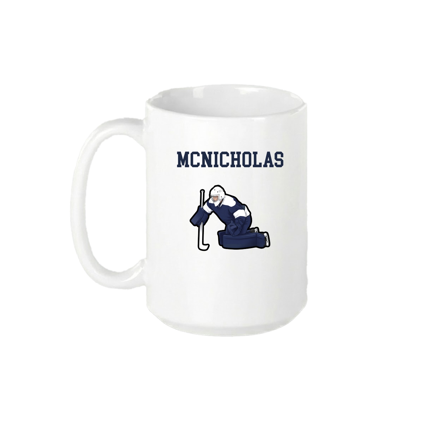 15oz Coffee Mug — Shirsey in White