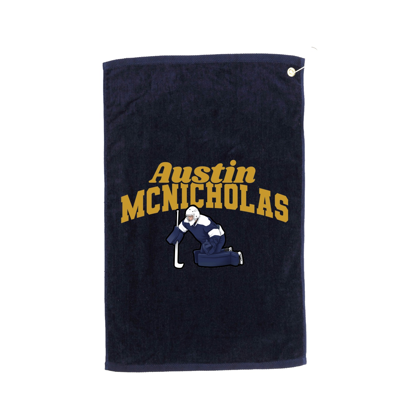 Golf Towel — Signature Arch in Navy