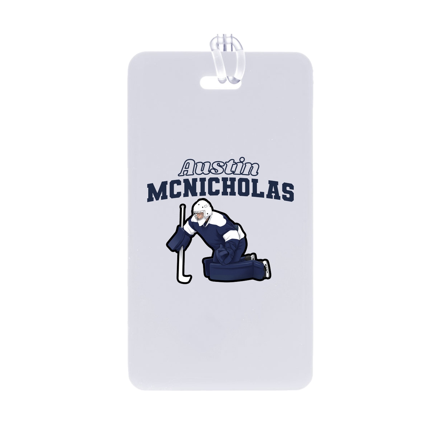 Bag Tag — Name Arch in Classic