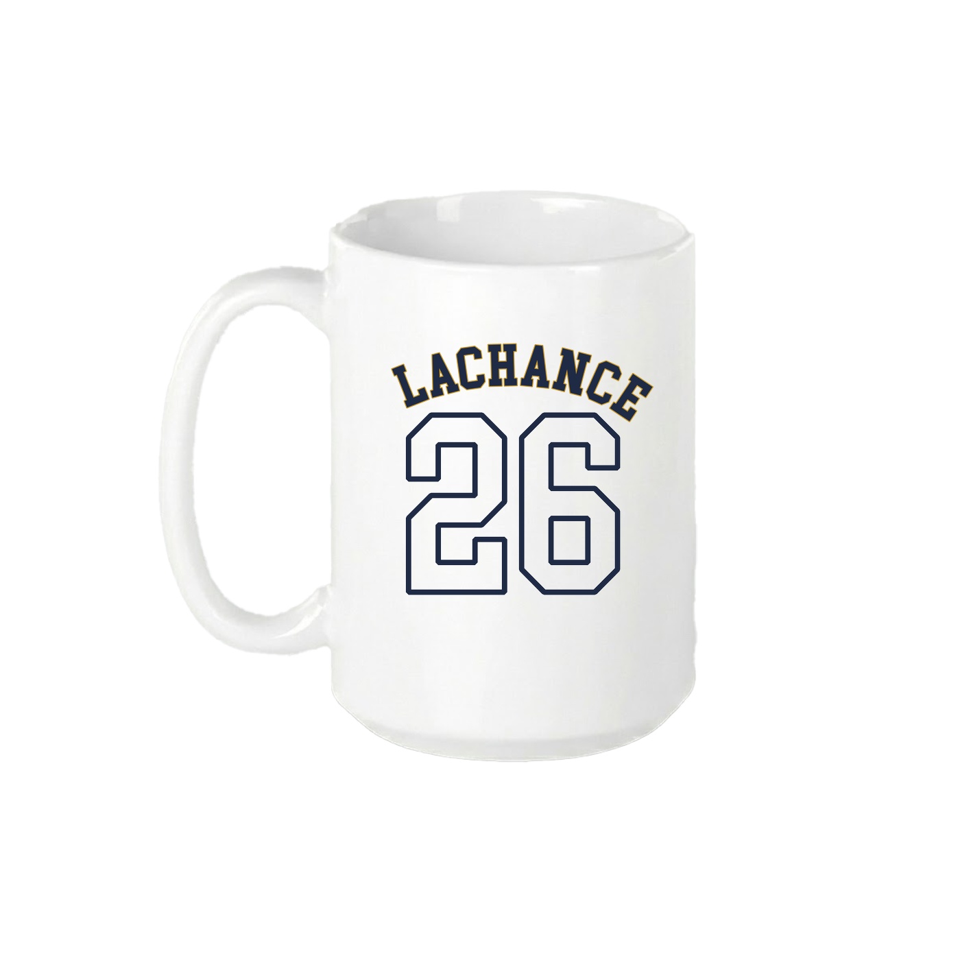 15oz Coffee Mug — Shirsey Arch in White