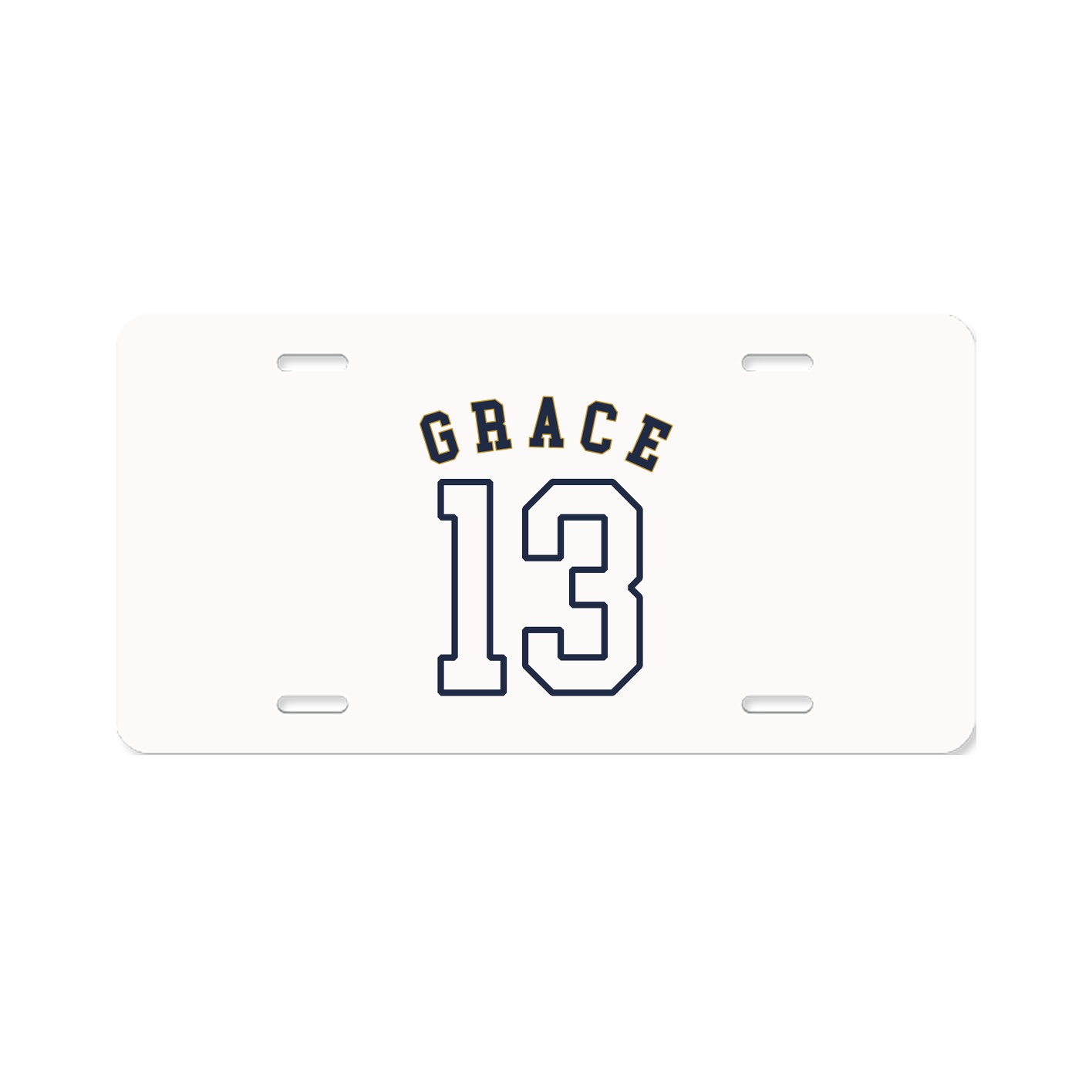 License Plate — Shirsey Arch in Classic