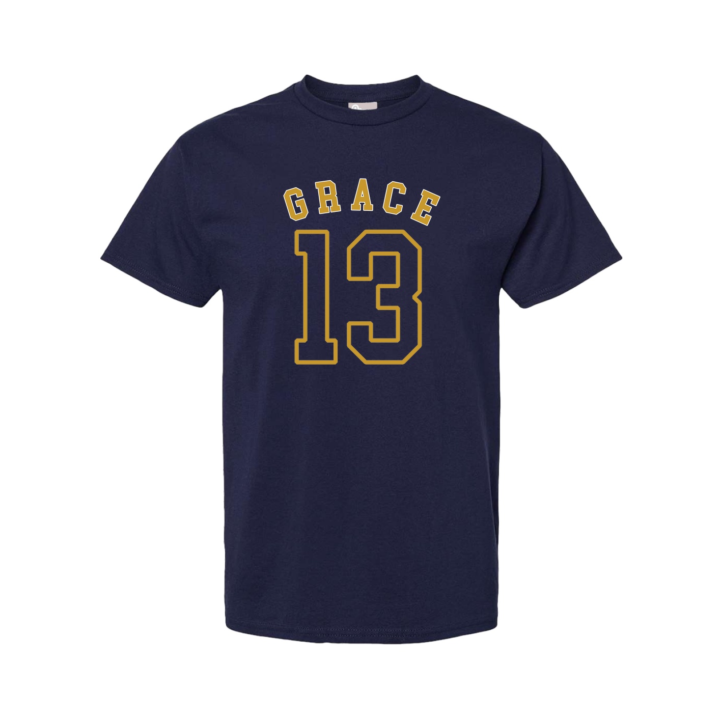 Youth Tee — Shirsey Arch in Navy