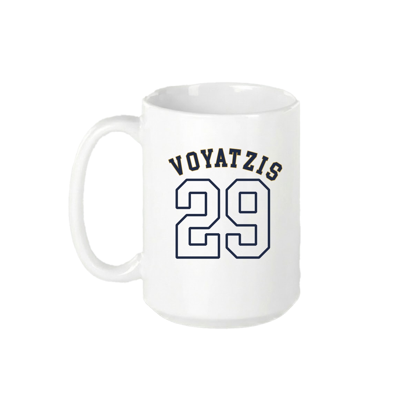 15oz Coffee Mug — Shirsey Arch in White