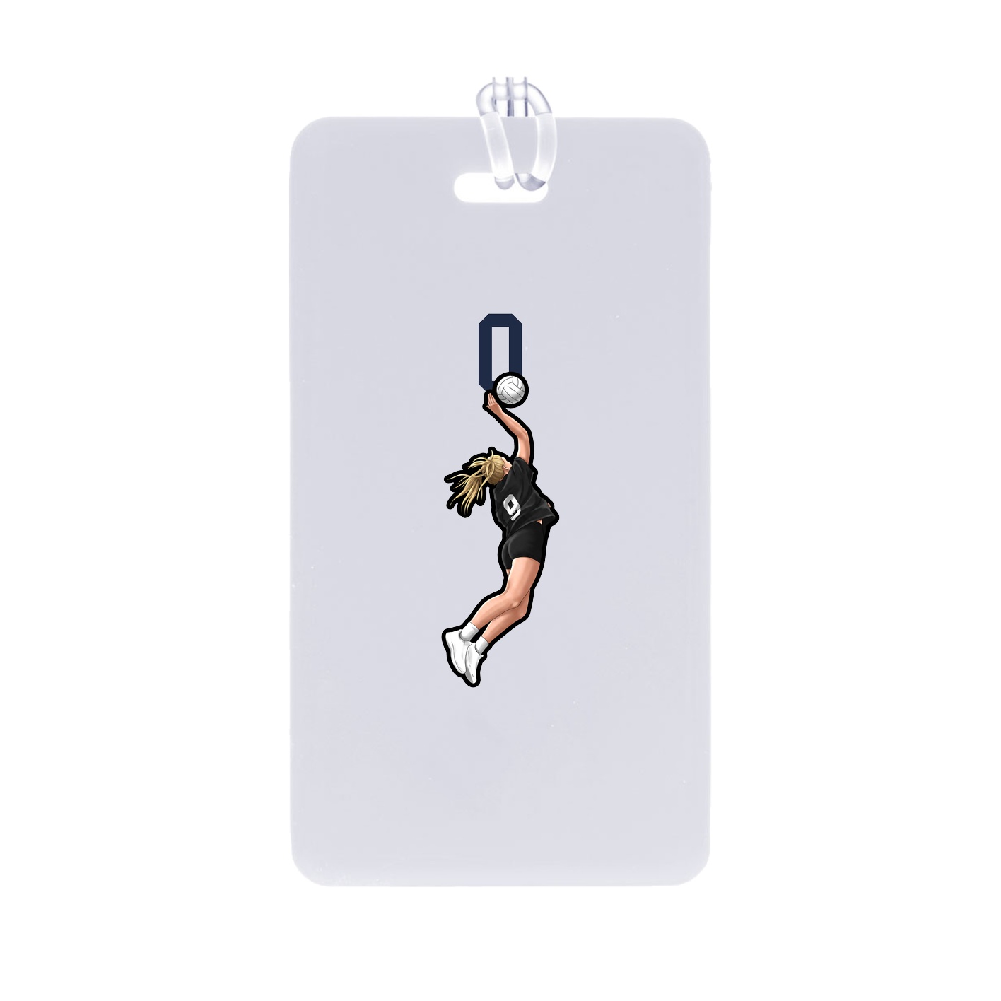 Bag Tag — Number Top in Classic