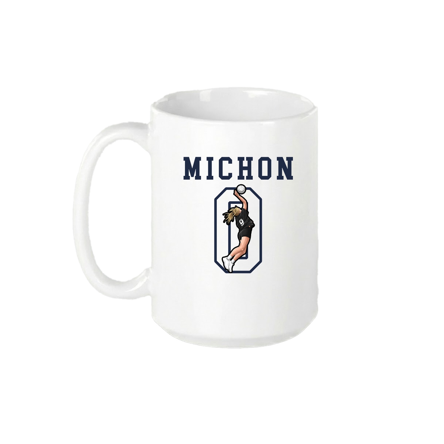 15oz Coffee Mug — Shirsey in White