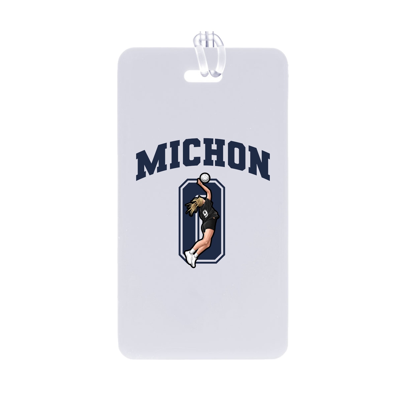 Bag Tag — Number in Classic