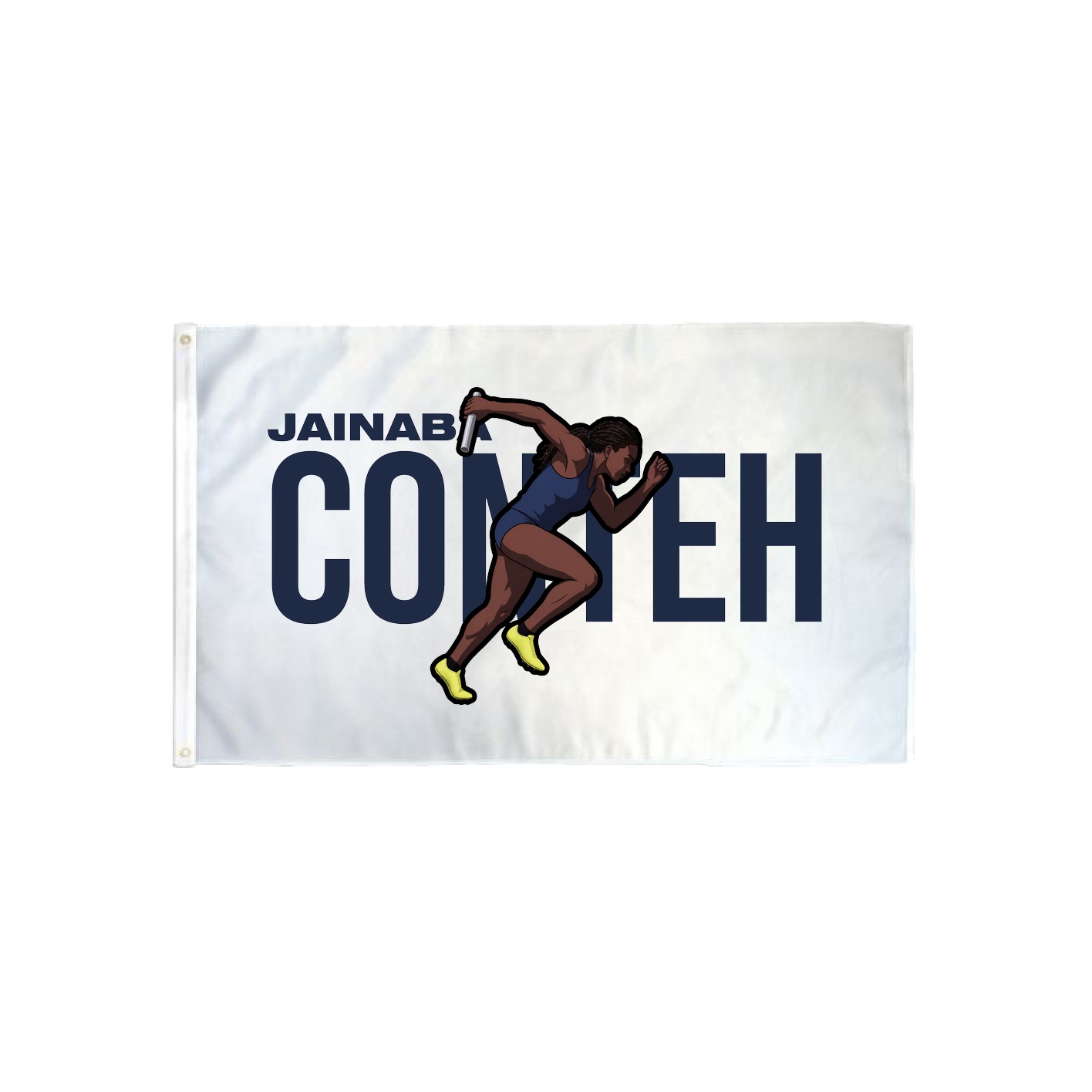 3x5 Flag — Player Name in Classic
