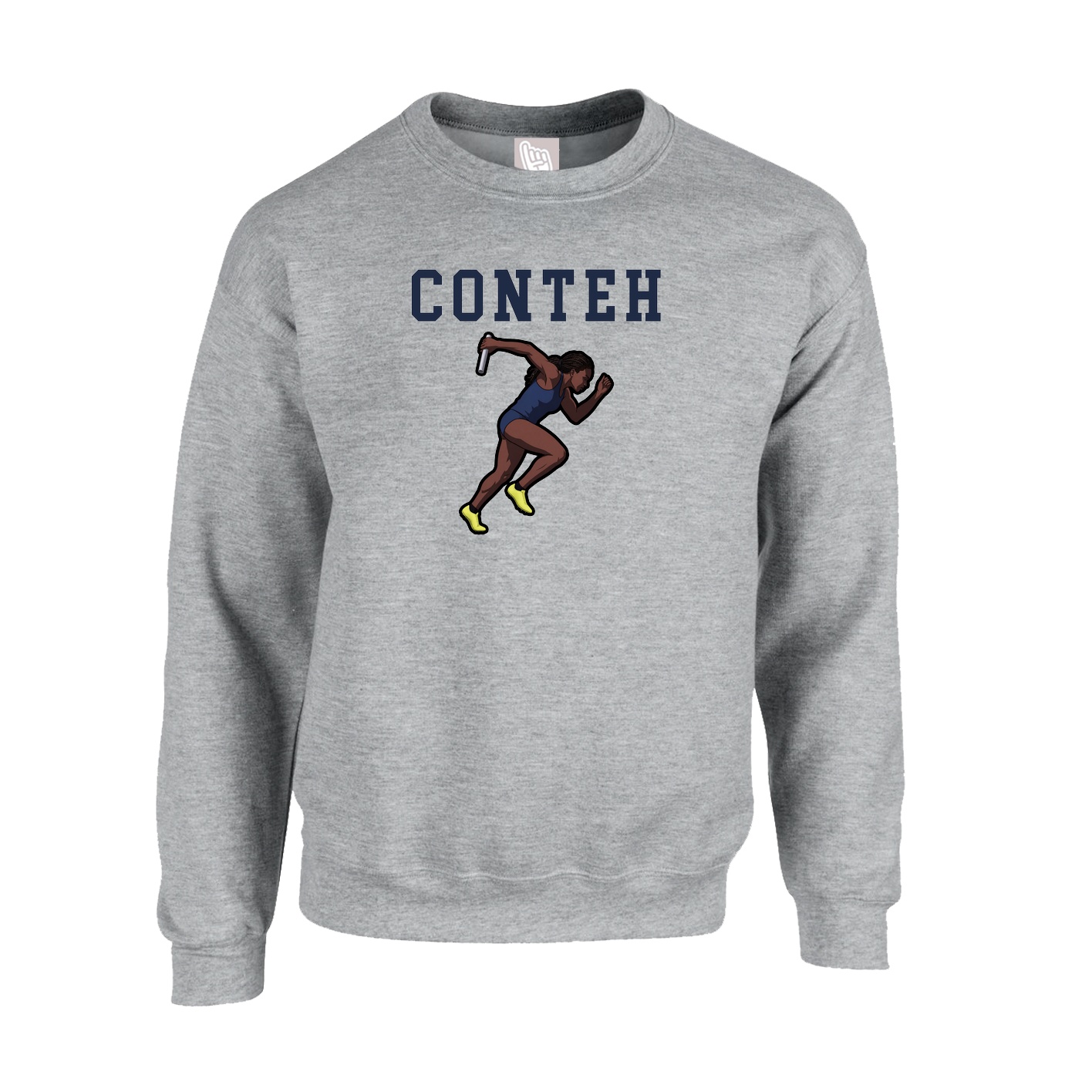 Fleece Crew — Shirsey in Grey
