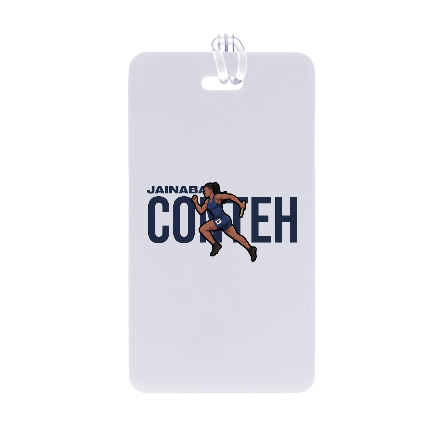 Bag Tag — Player Name in Classic