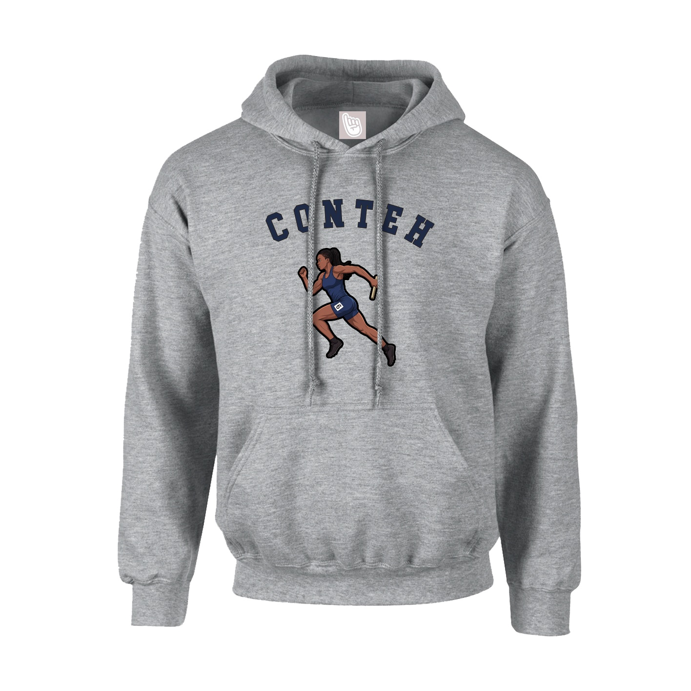Youth Hoodie — Shirsey Arch in Grey