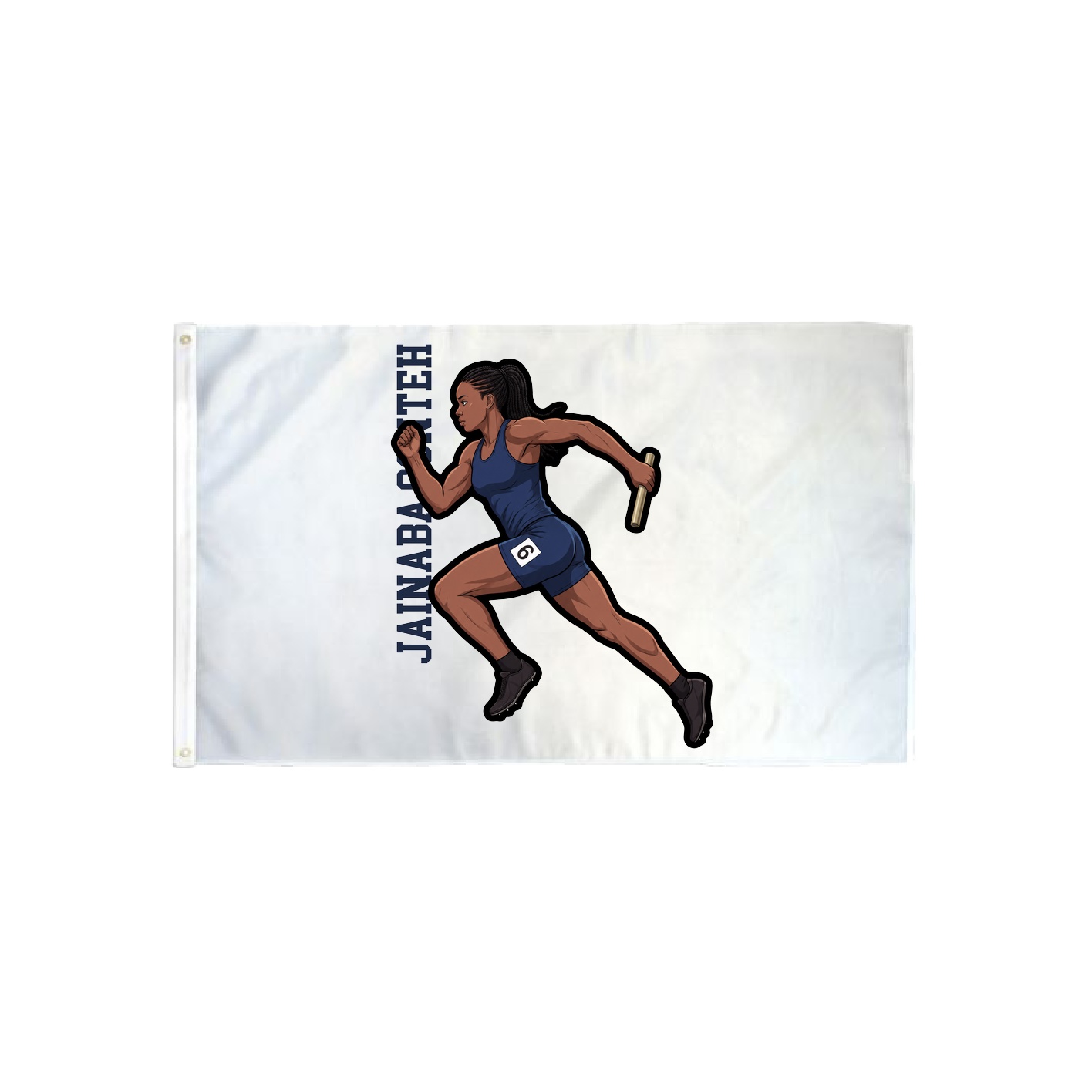 3x5 Flag — Name Vertical in Classic