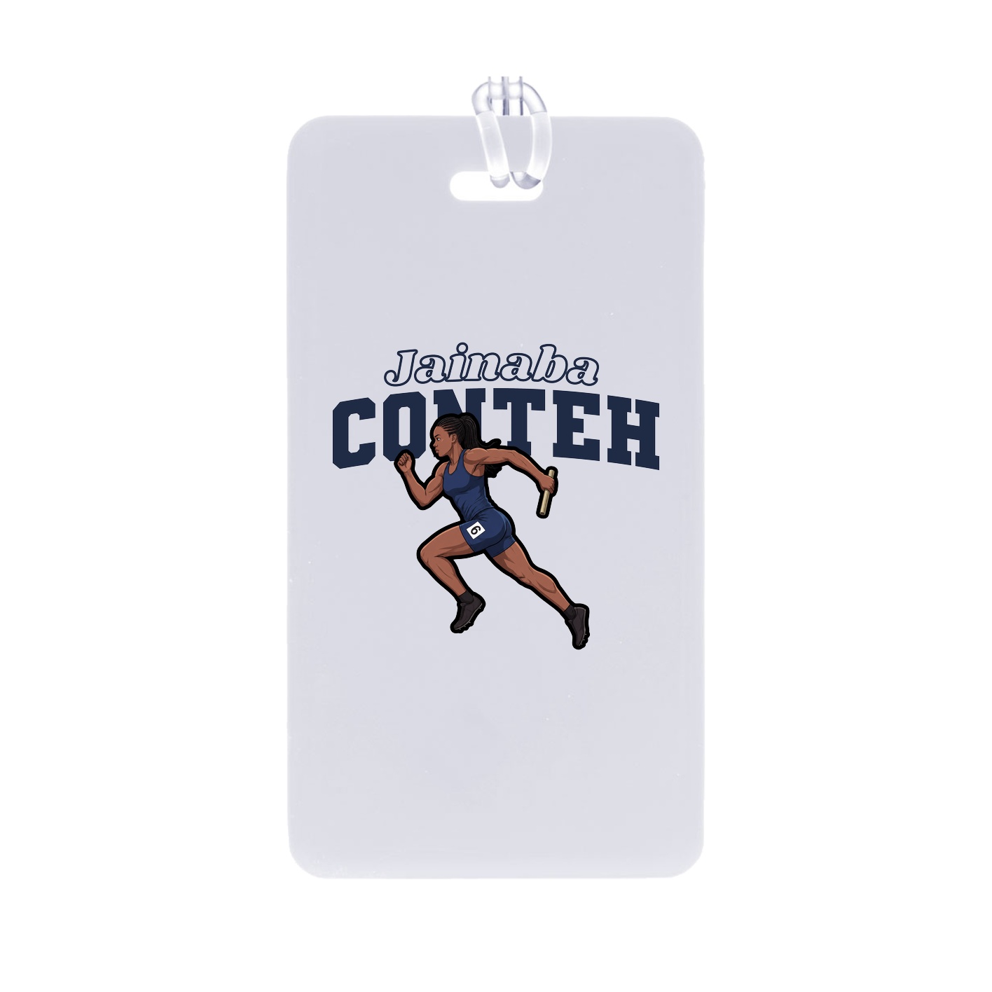 Bag Tag — Name Arch in Classic
