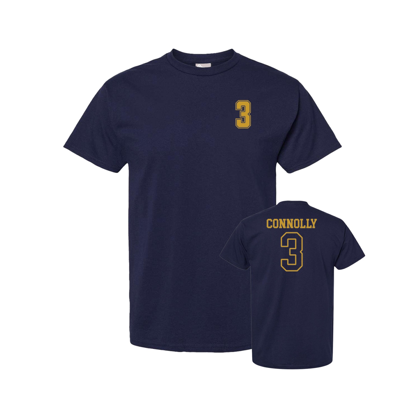 Tee — Chest Back in Navy