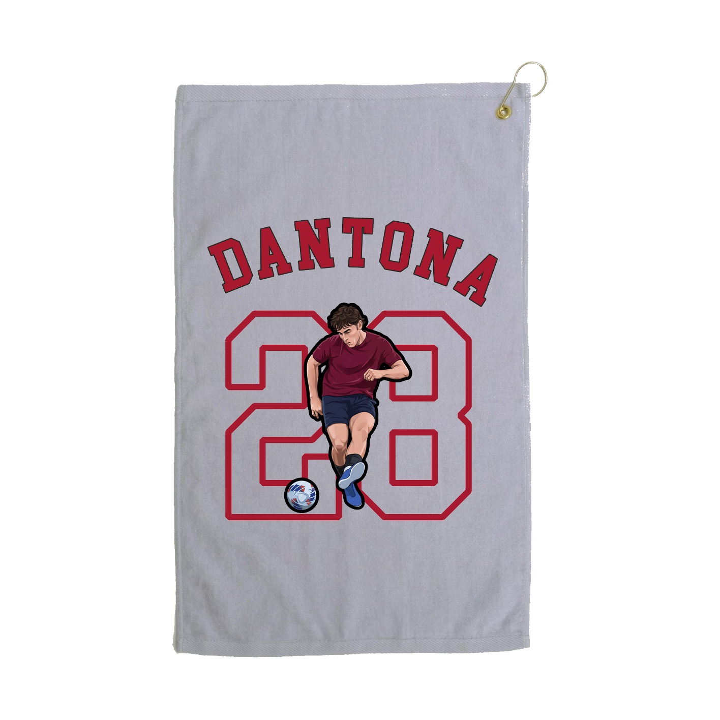 Golf Towel — Shirsey Arch in Grey