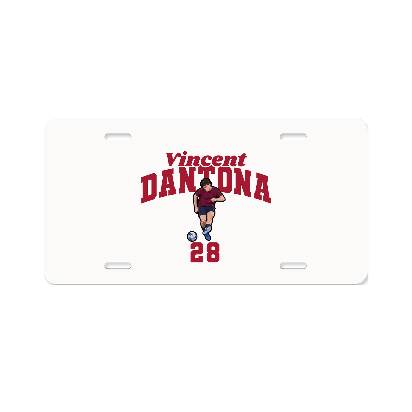 License Plate — Signature Arch in Classic
