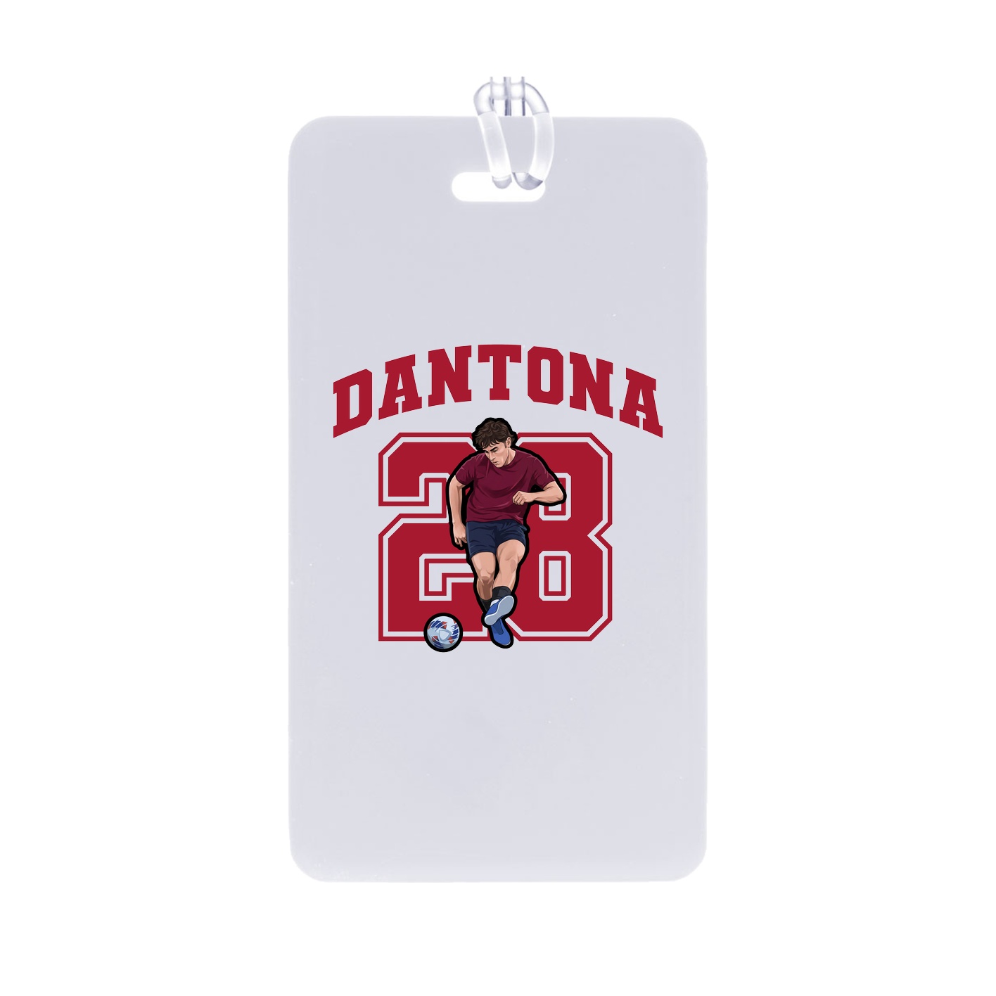 Bag Tag — Number in Classic